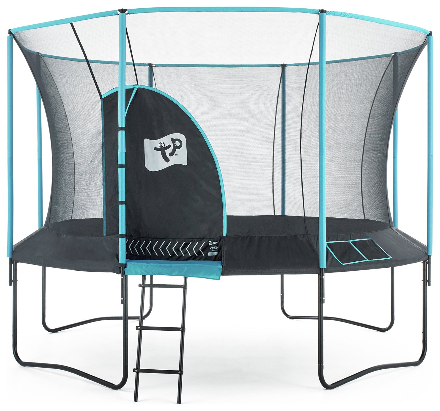 TP 12ft Genius Round Trampoline