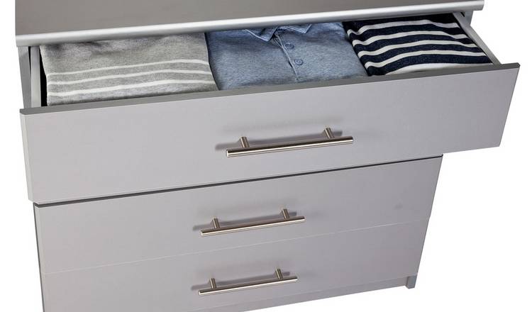 Grey Home Normandy 4 Drawer Chest 