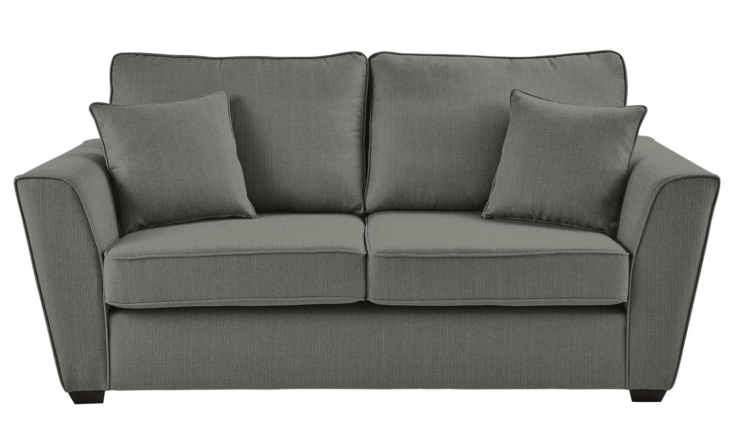 Argos Home Renley 2 Seater Fabric Sofa - Charcoal