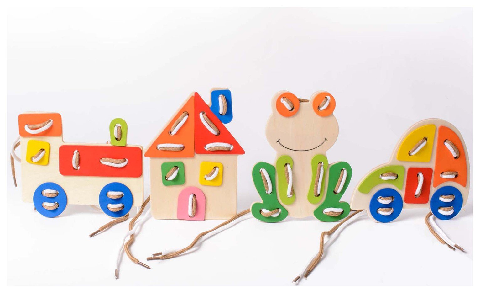 EDUK8 Wooden Toy Matching and Threading Set Reviews