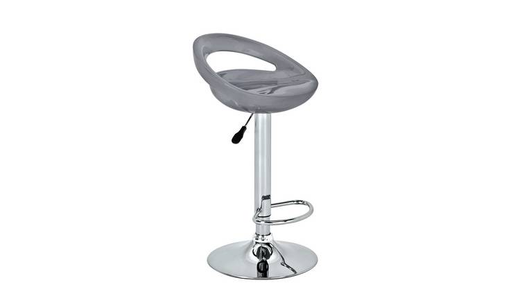 Buy Argos Home Ottawa Gas Lift Bar Stool - Grey | Bar stools | Argos