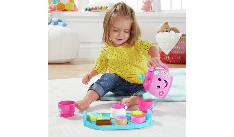 Fisher price laugh and learn tea best sale set