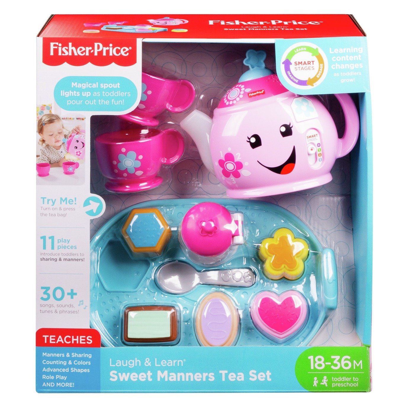 fisher price tea set tesco