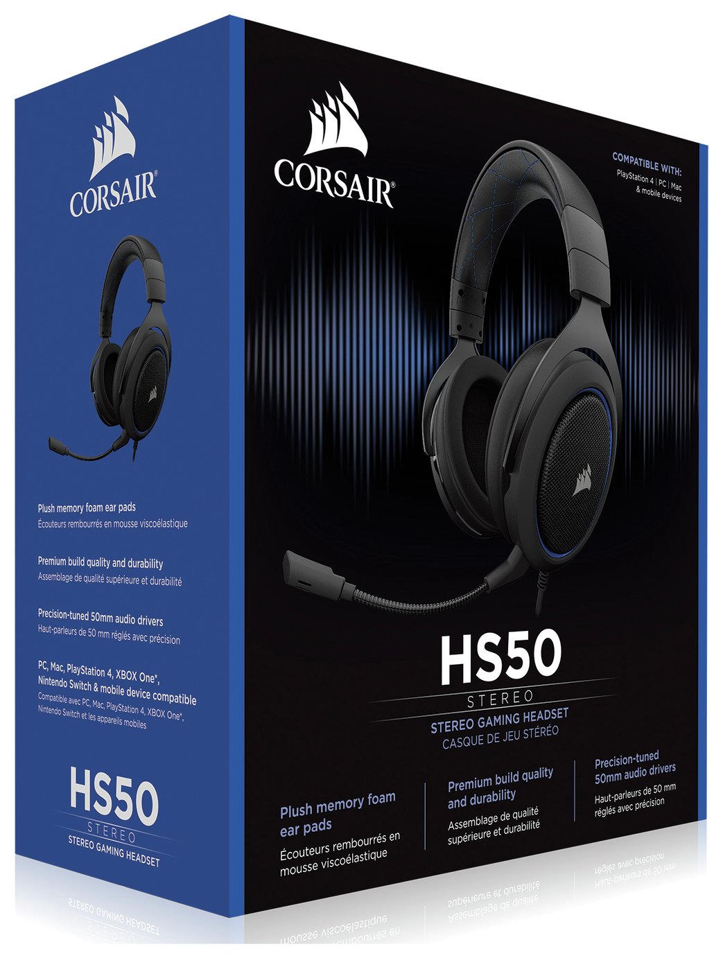 Corsair HS50 Xbox One, PS4, PC Headset Reviews