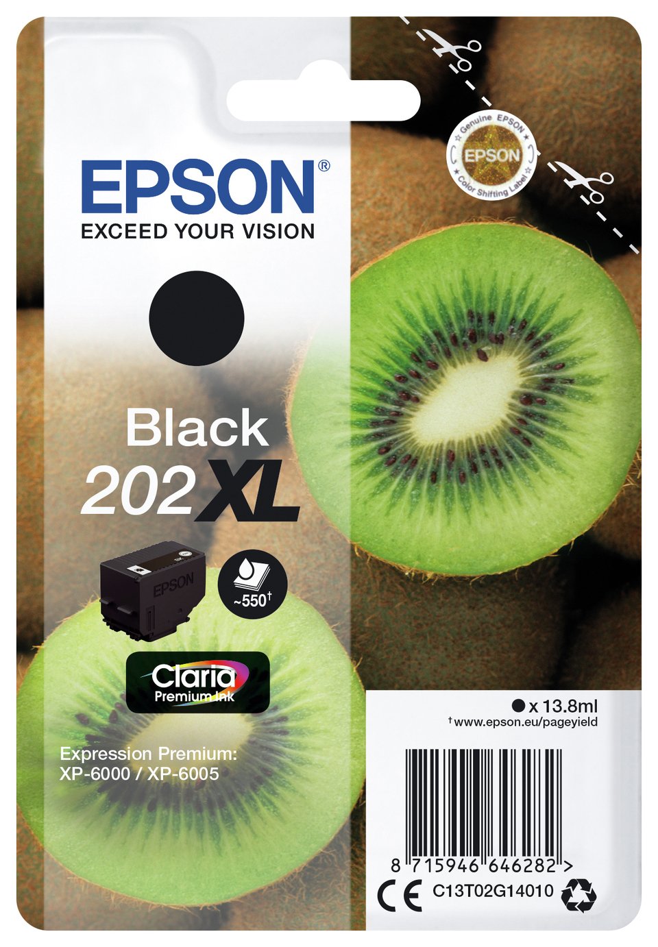 Epson Kiwi 202XL Black Ink Cartridge