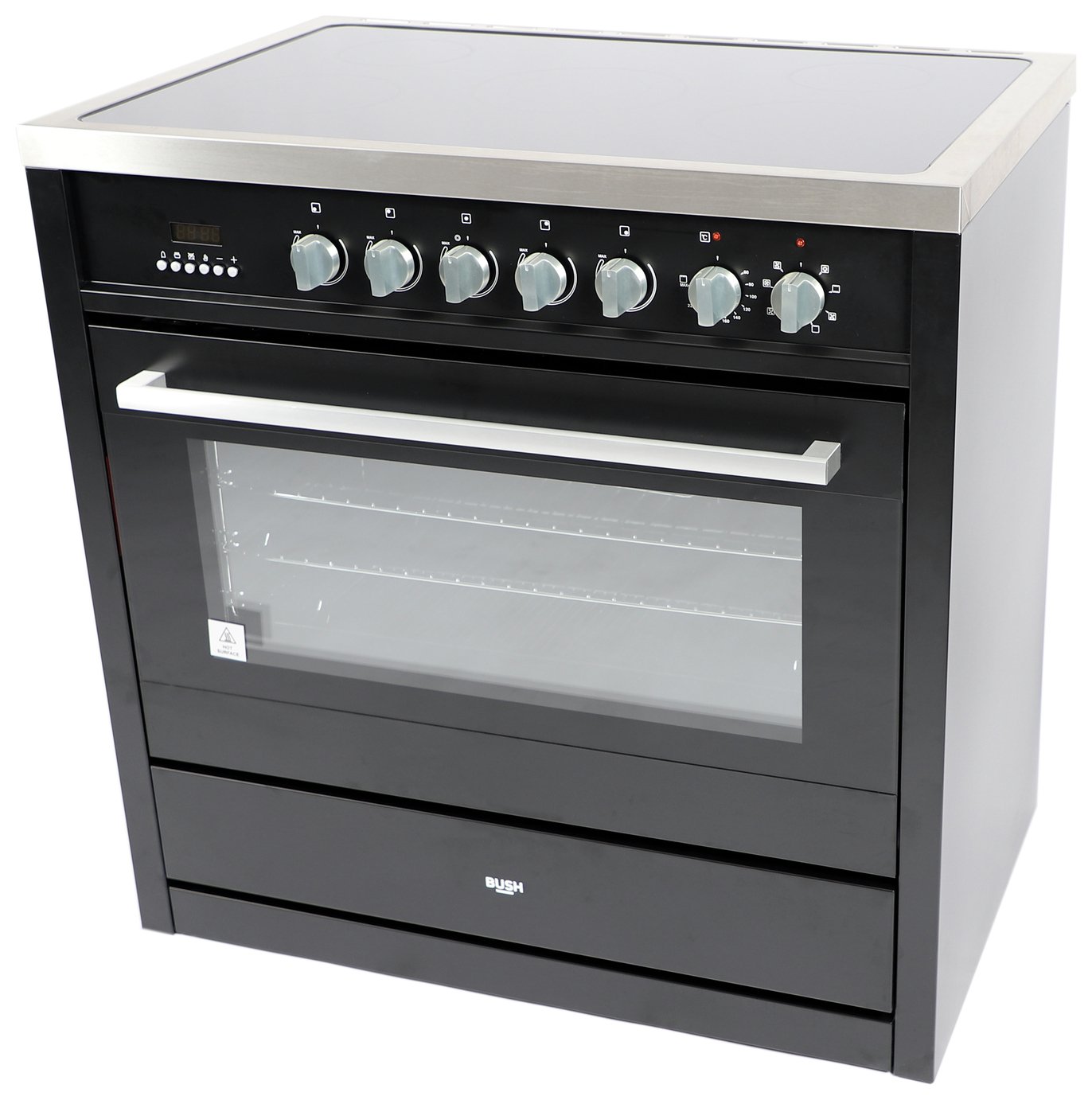 Bush BRCNB90ECSBK Electric Range Cooker Reviews