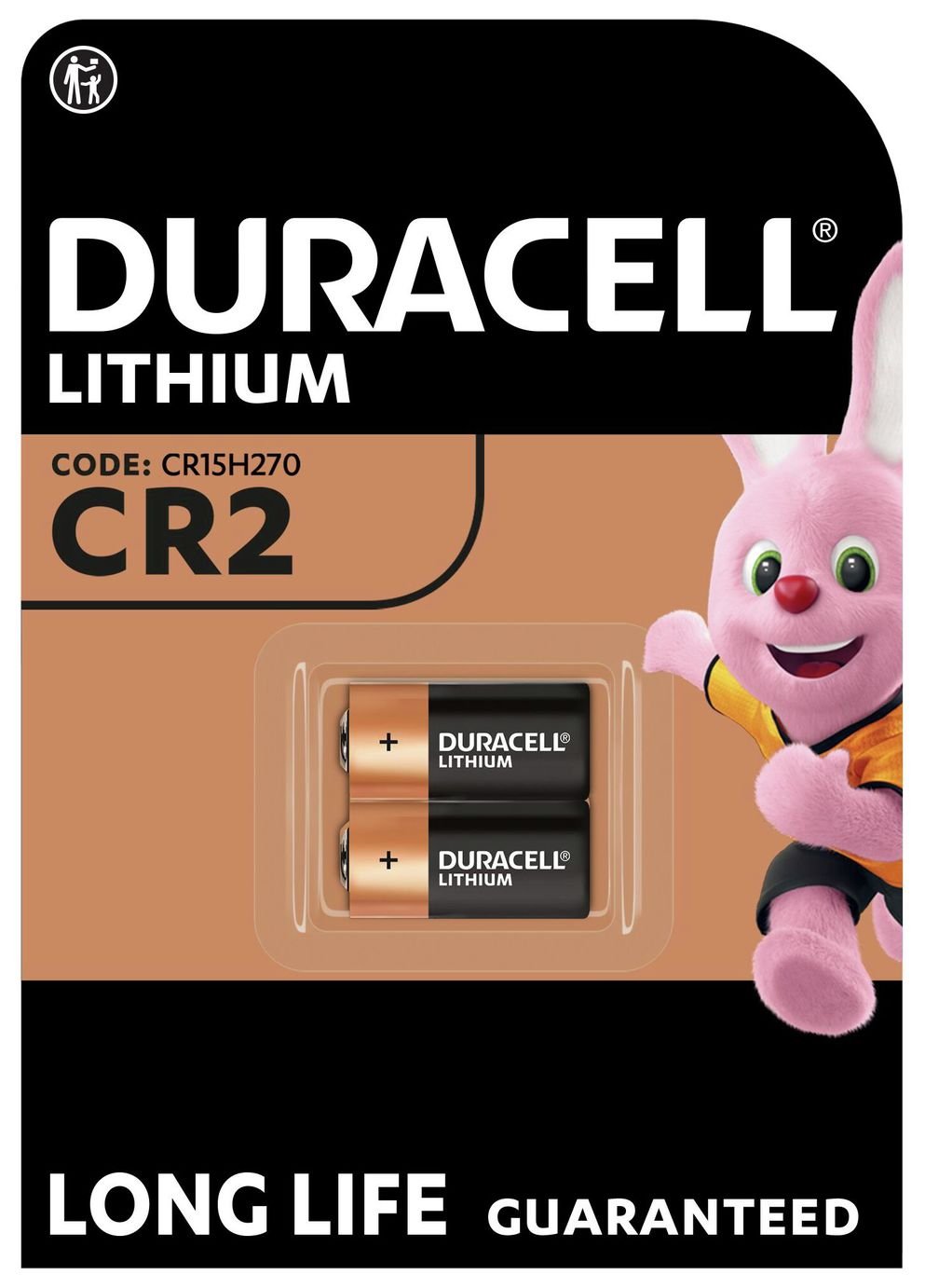 Duracell High Power Lithium CR2 Battery 3V - Pack of 2