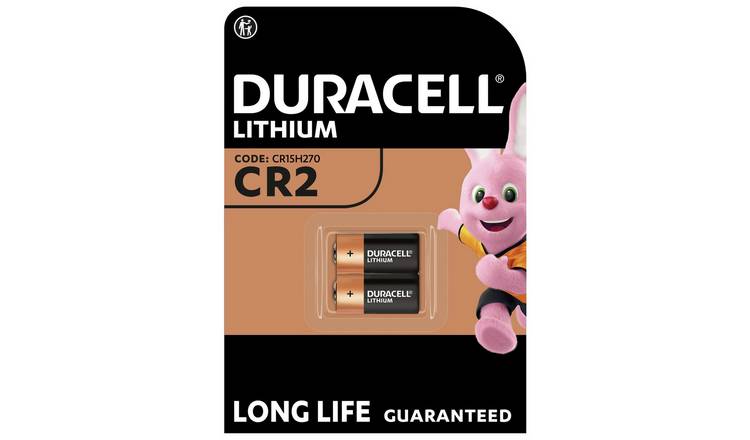 Buy Duracell High Power Lithium Cr2 Battery 3v Pack Of 2 Batteries Argos