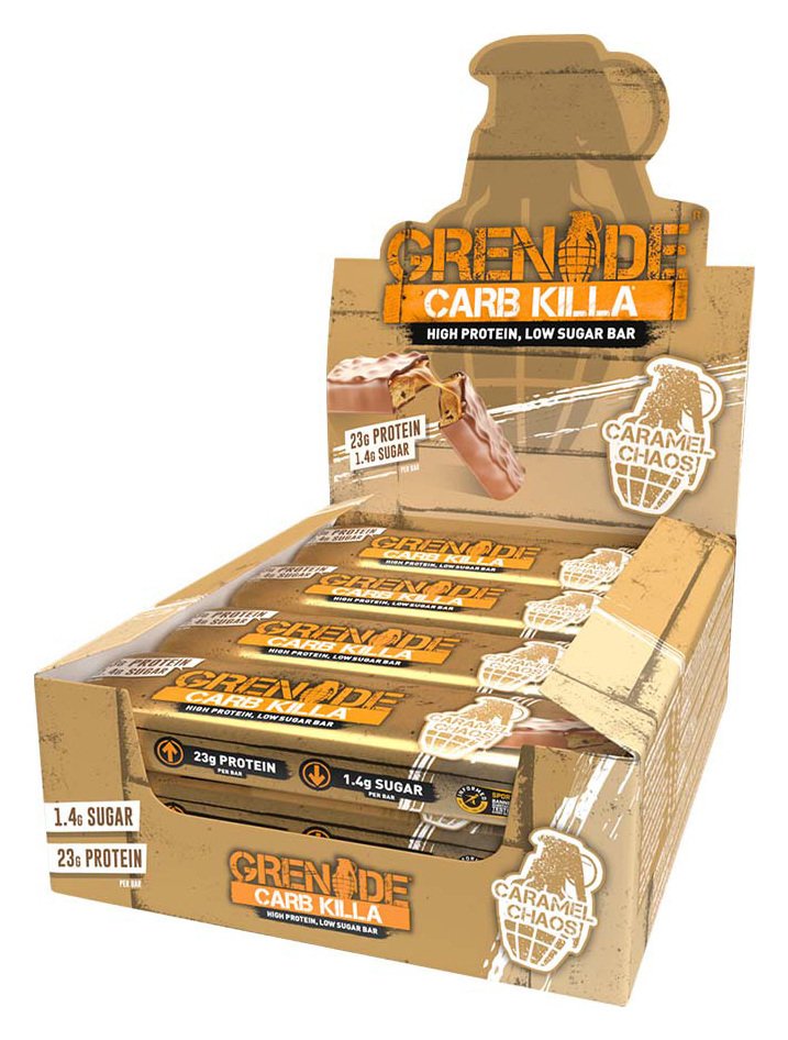 Grenade Carb Killa Protein Bars Caramel Chaos Review