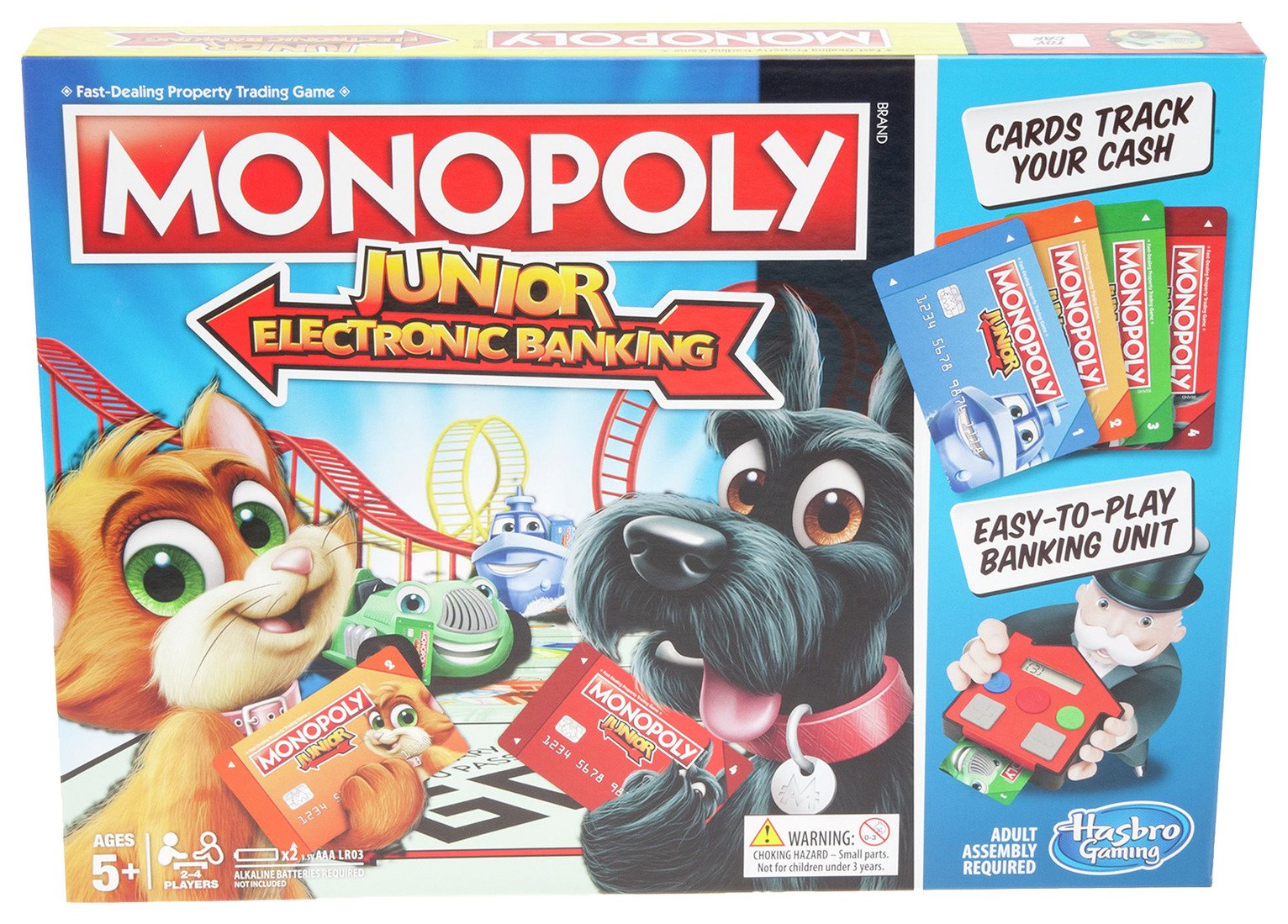 Monopoly Junior Electronic Banking from Hasbro Gaming