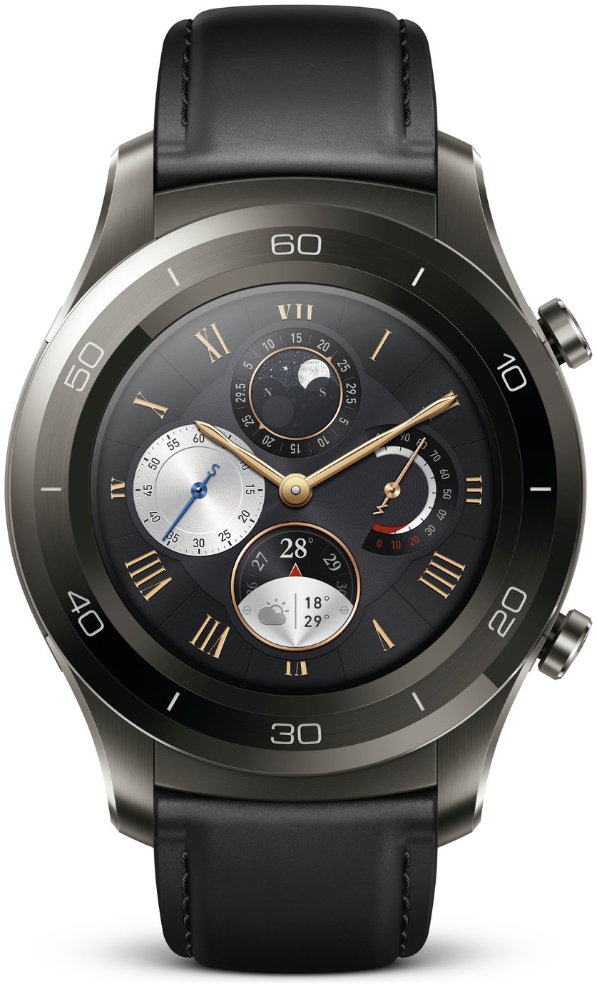 Huawei Watch 2 Classic Smart Watch - Titanium Grey