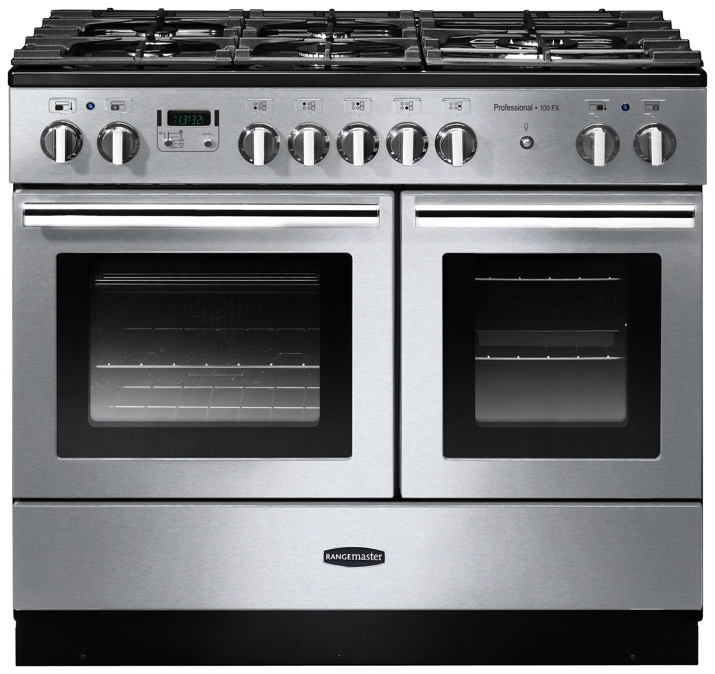 Rangemaster PROP100FXDFFSS/C Dual Fuel Range Cooker - SS