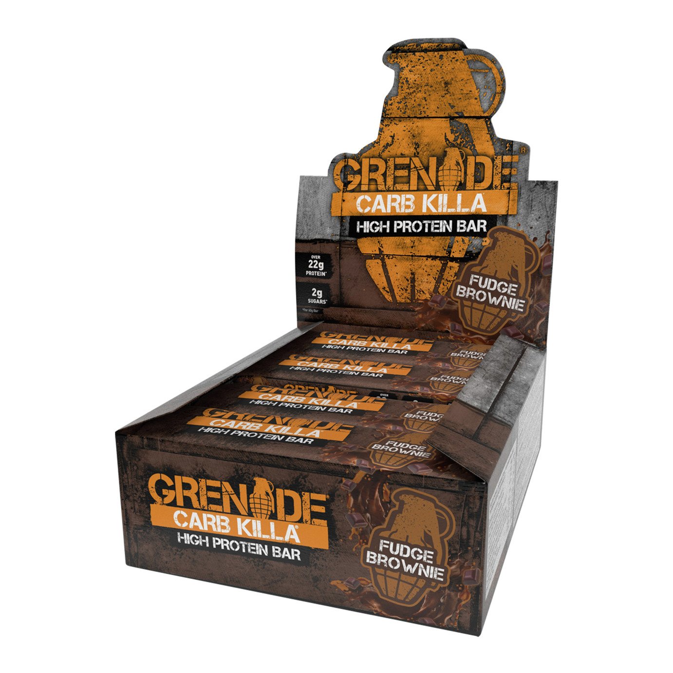 Grenade Carb Killa Fudge Brownie - 12 x 60g