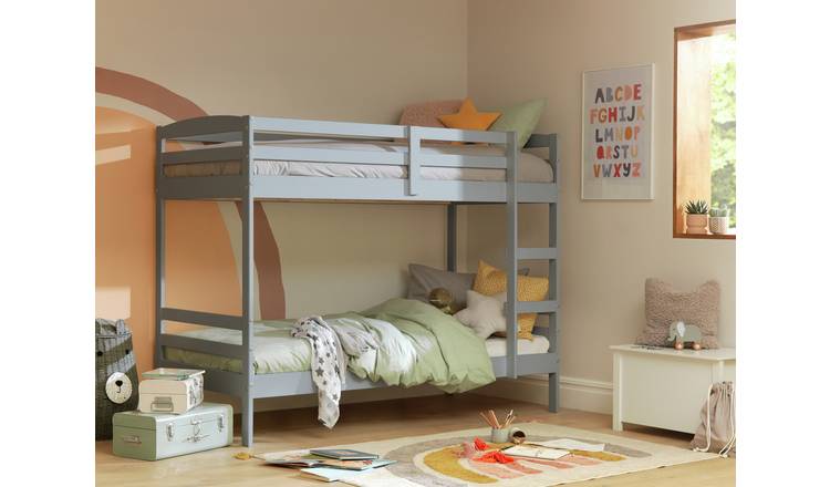 Buy Argos Home Josie Single Bunk Bed Frame Grey Kids beds Argos