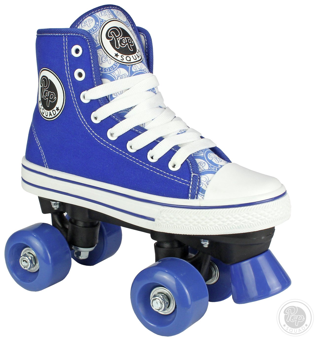 Pop Squad Blue Midtown Quad Skate - Size 4