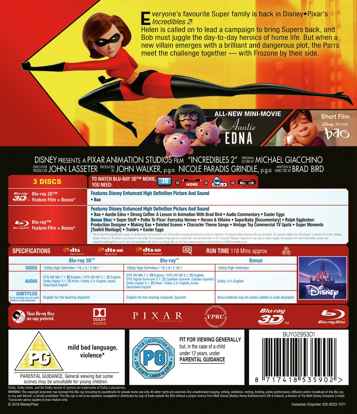 Incredibles 2 Blu-Ray Review