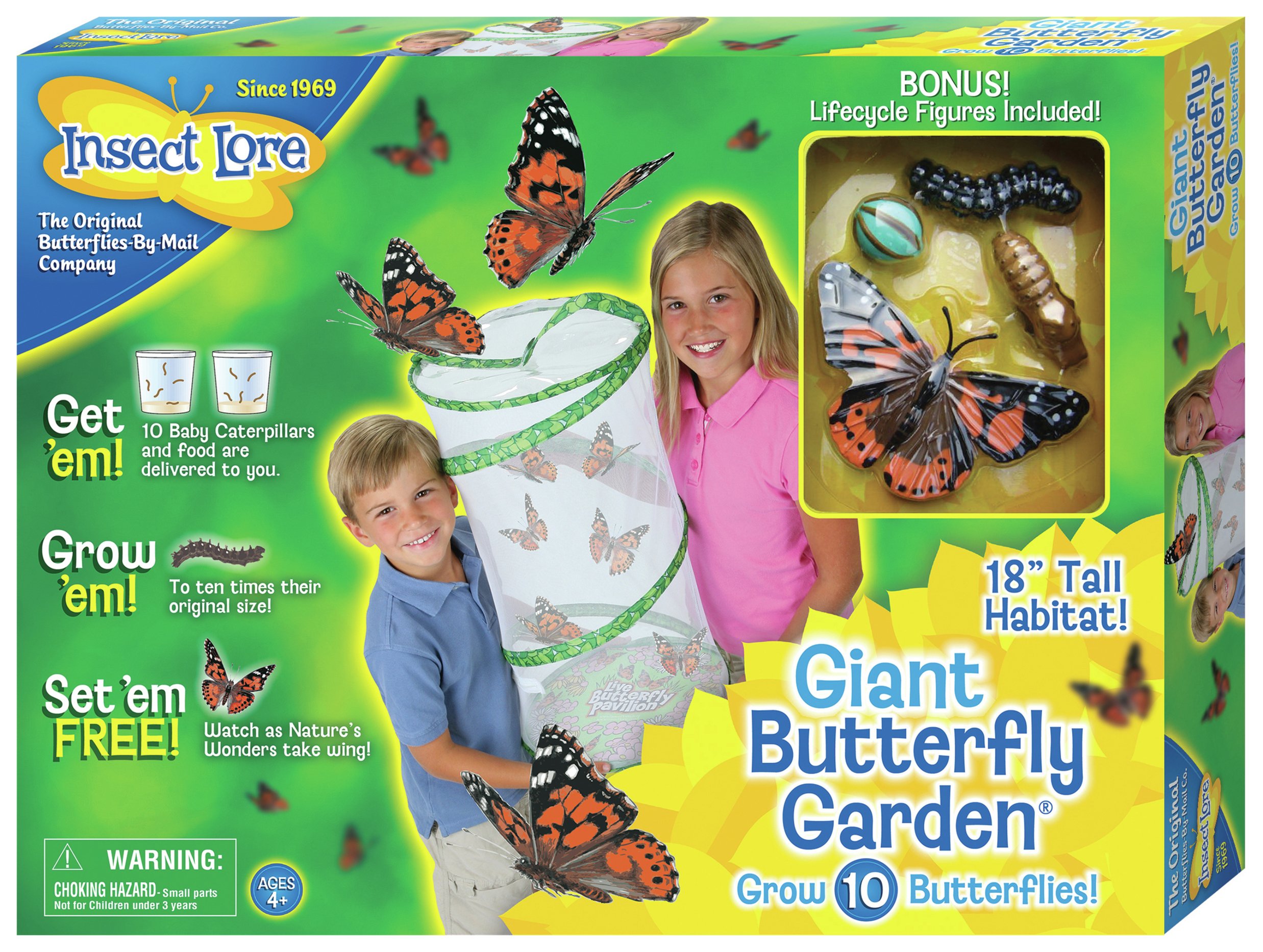 Insect Lore Giant Live Butterfly Garden