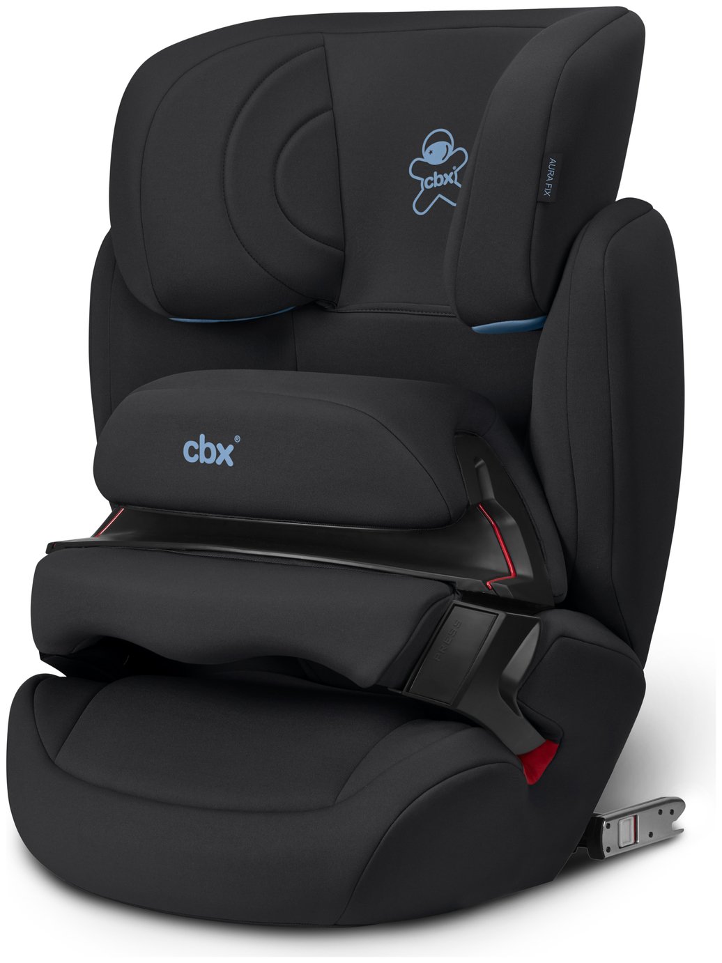 CBX Aura Fix Group 1/2/3 Car Seat - Cozy Black 2019