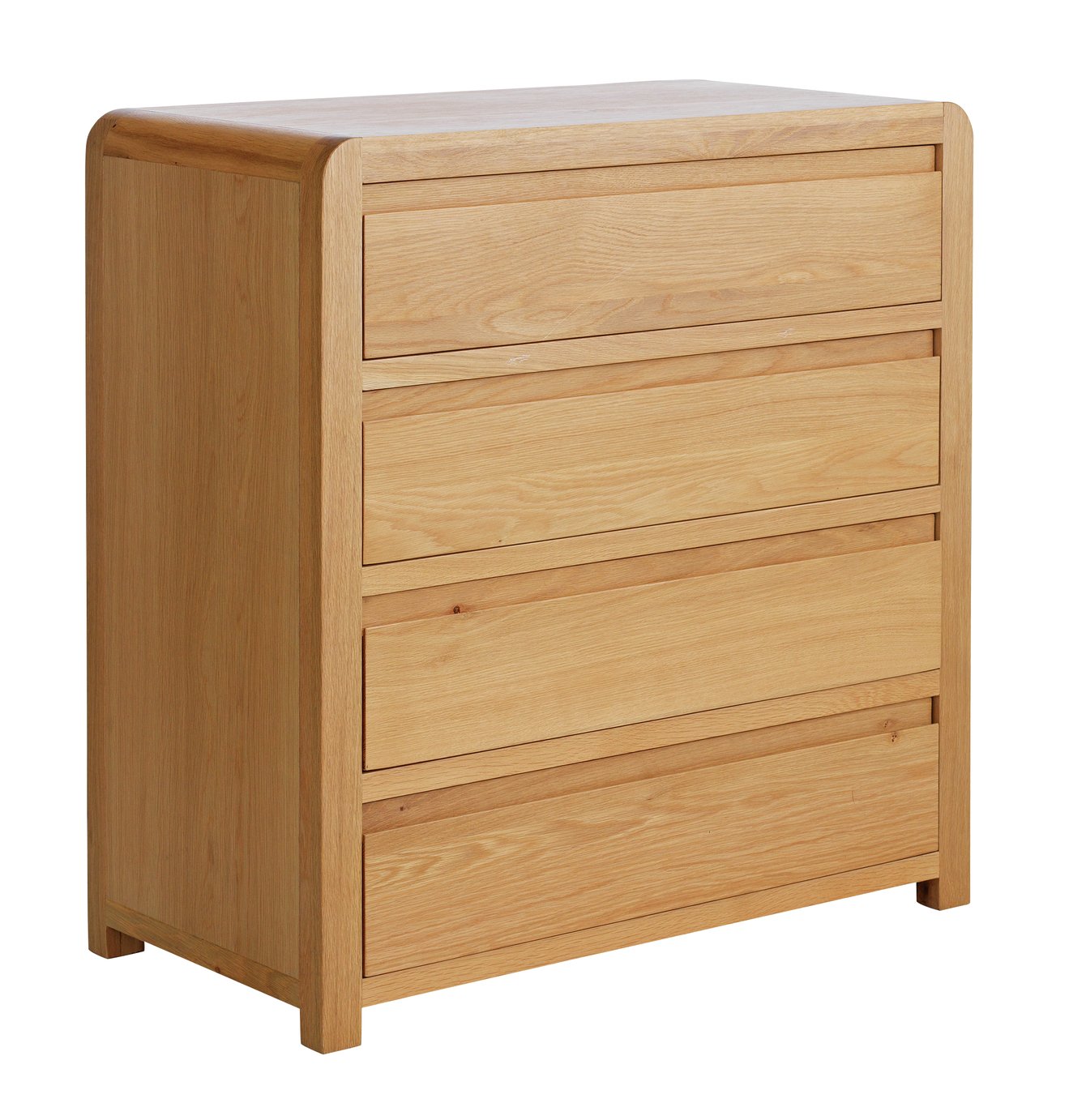 Argos Home Novara 2 Bedside & 4 Drawer Set -Oak & Oak Veneer Review