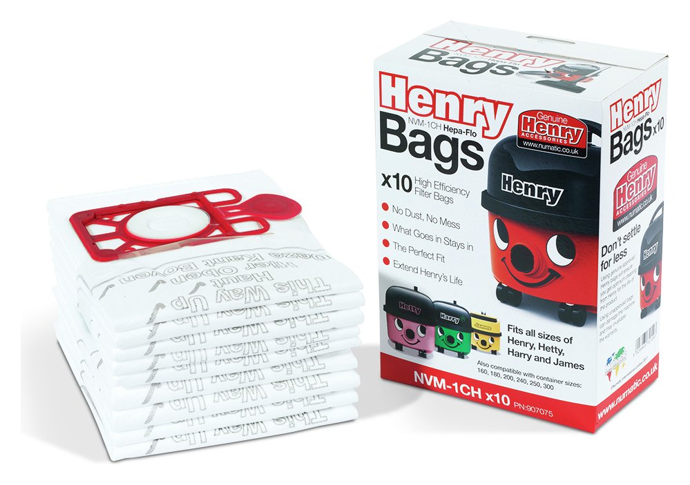 Henry Genuine Dust Bags - Pack of 10