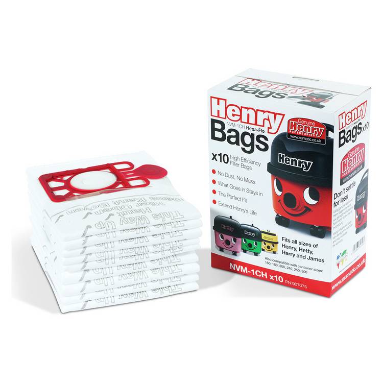 Henry Genuine Dust Bags - Pack of 10 0