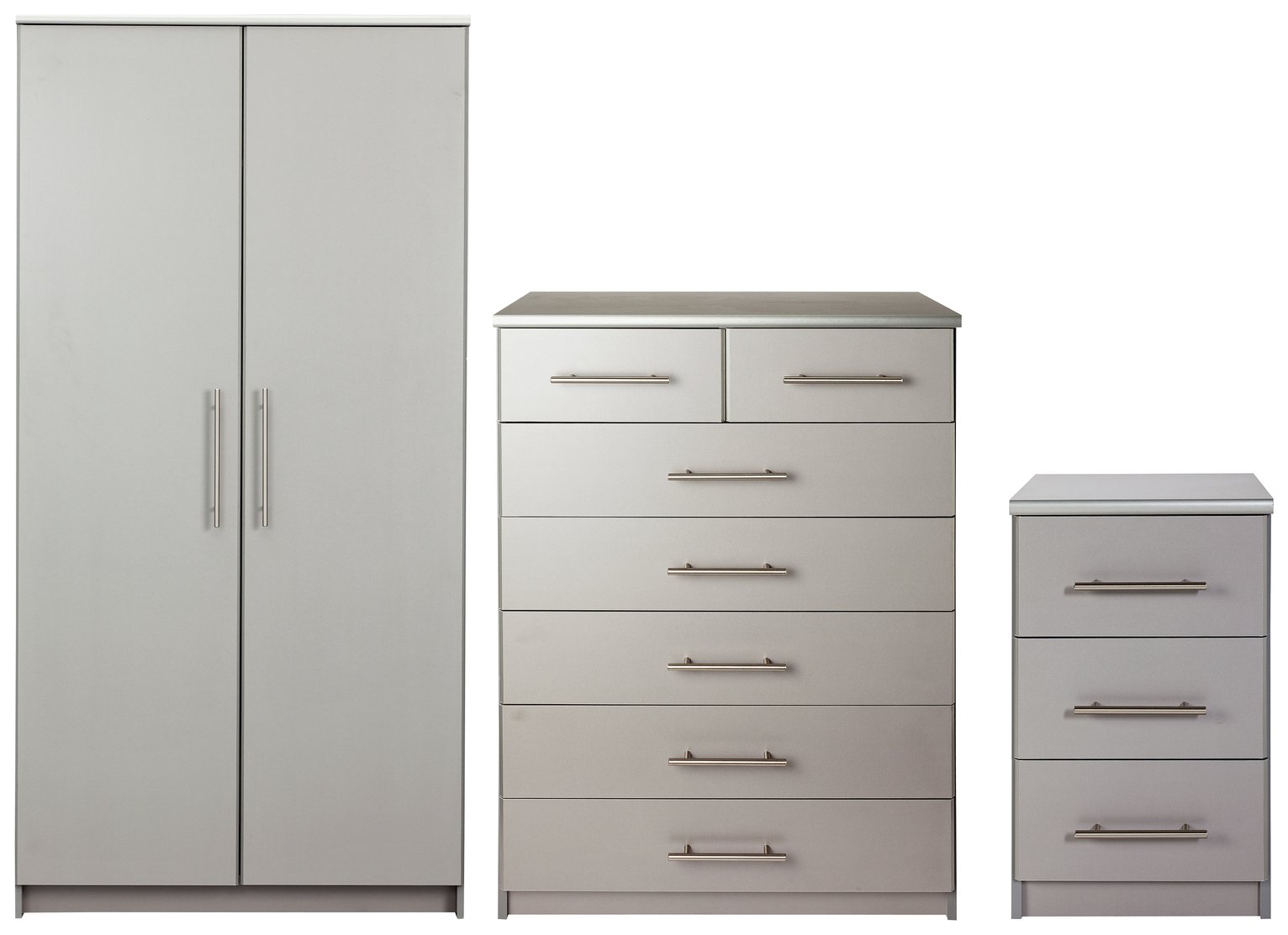 Argos Home Normandy 3 Piece 2 Door Wardrobe Set Review