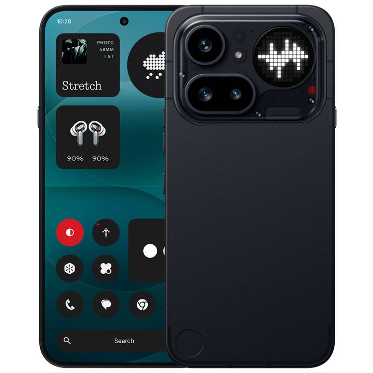 SIM Free Nothing Phone (4a) Pro 5G 128GB AI Phone - Black 0