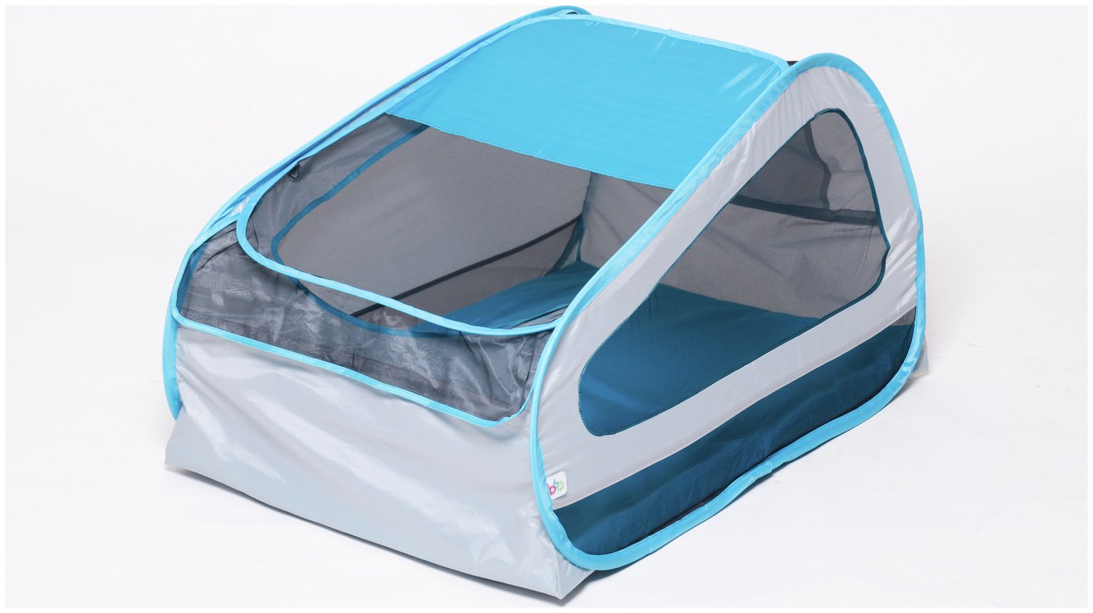 BBGG Pop Up Baby Travel Cot - Blue