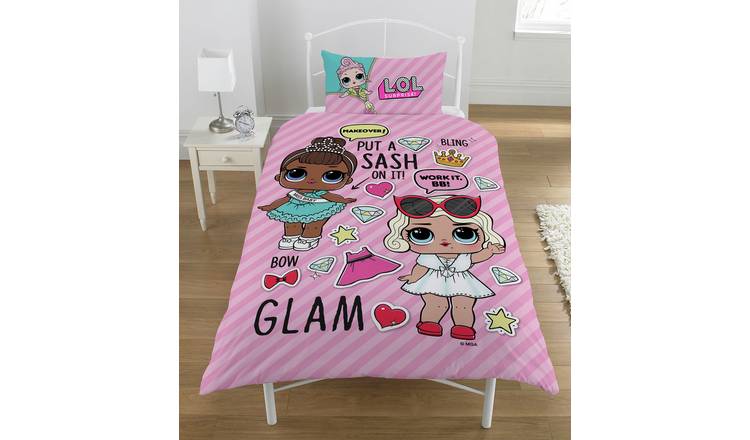 Buy Lol Surprise Glam Duvet Set Single Bedding Argos