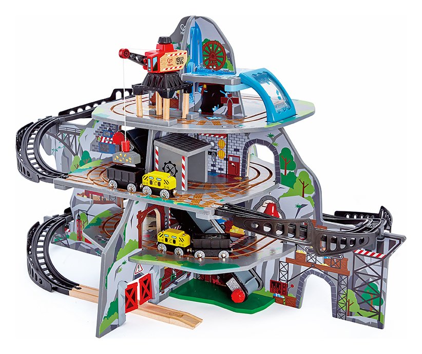 Hape Mighty Mountain Mine Playset