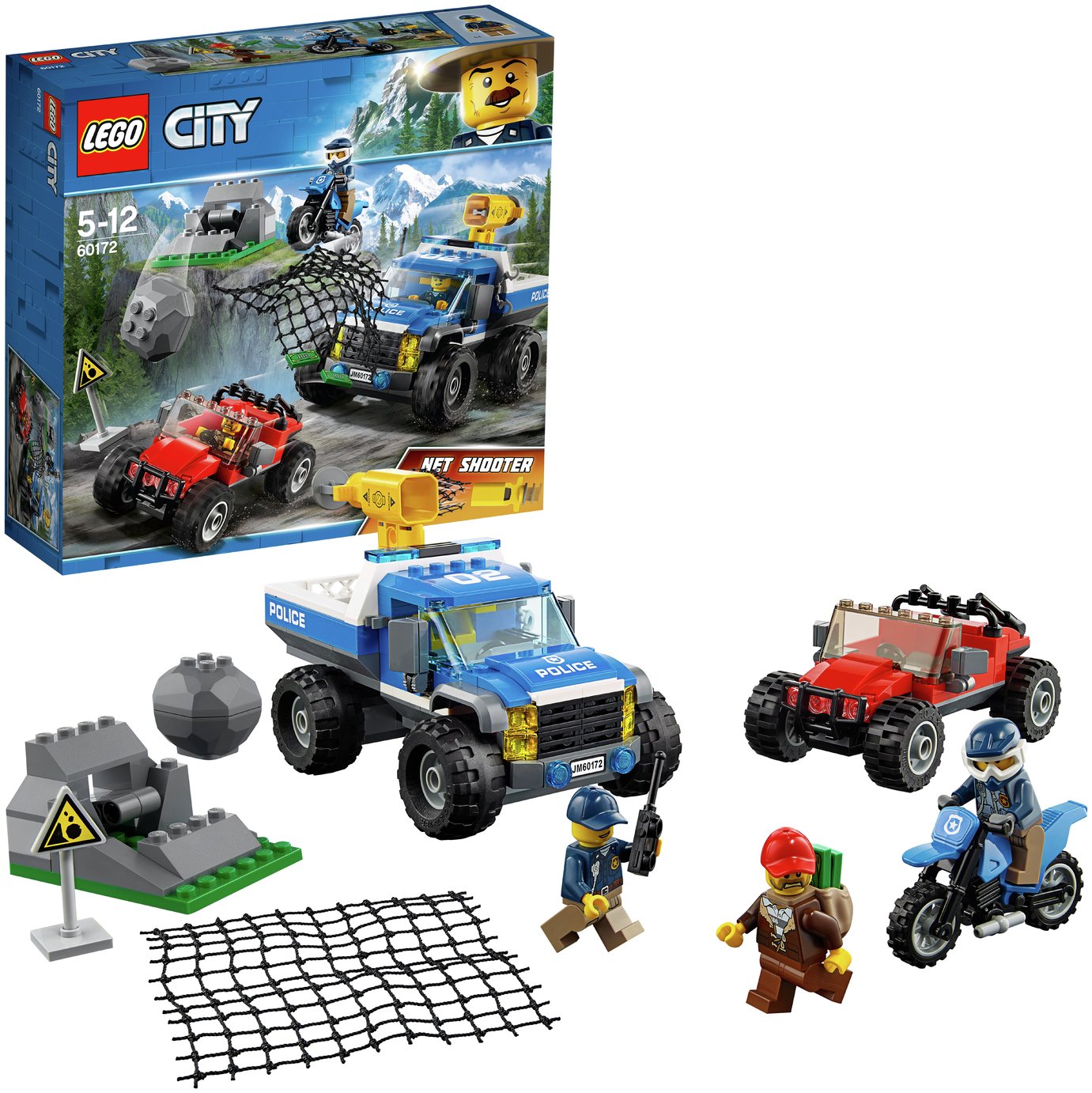 LEGO City Police Dirt Road Pursuit Toy Car - 60172