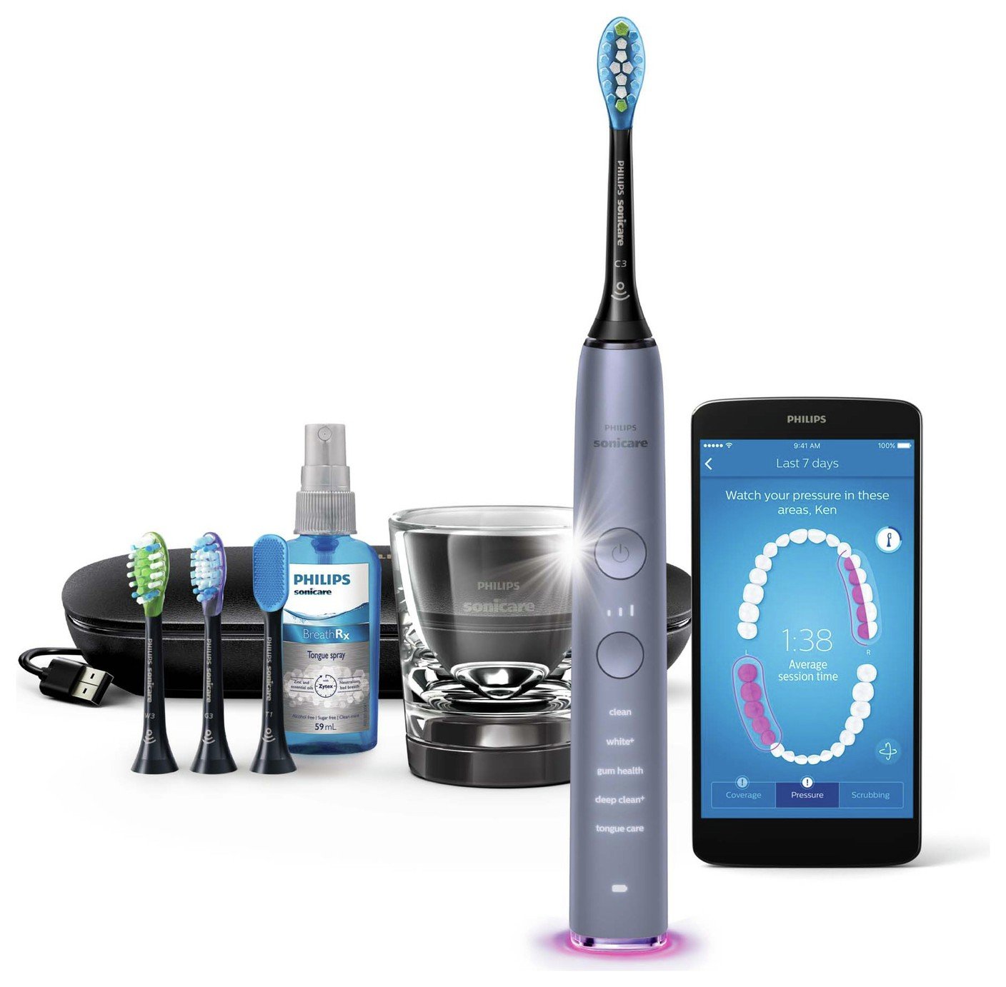 Philips Sonicare DiamondClean Smart Cashmere Grey HX9924/44