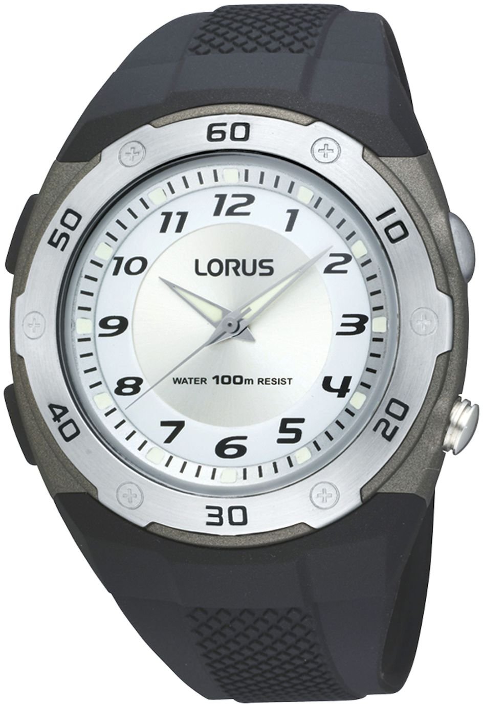 Lorus Men's Black Rubber Strap Watch Review