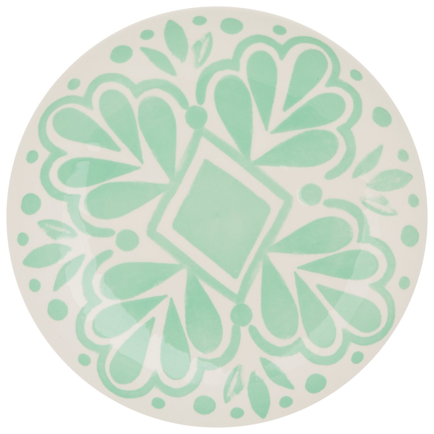 Sainsbury's Home Ceramic Plate - Green