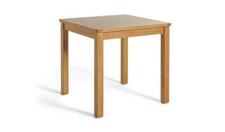 Argos dining table and 2 online chairs