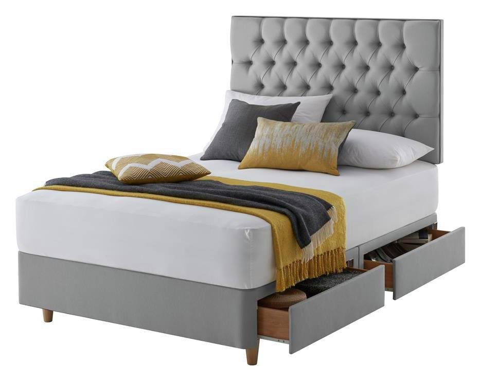 Silentnight Sassaria 4Drw Superking Divan & Headboard Review