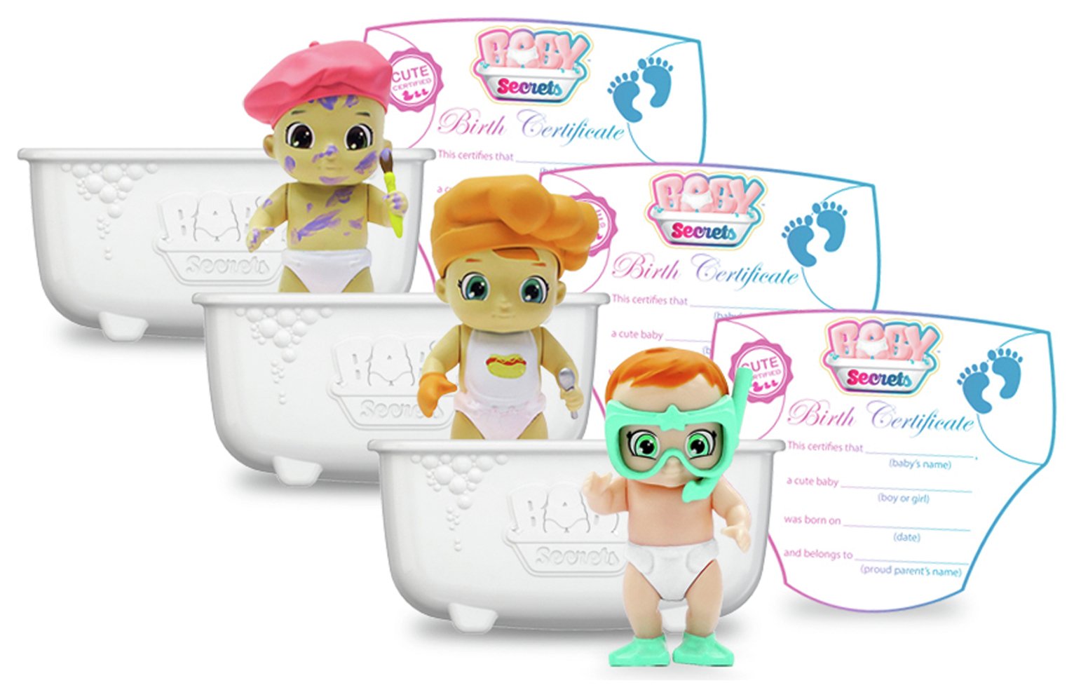 Baby Secrets Collectable 3 Pack 