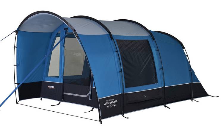 Vango Avington 500 5 Man 2 Room Tunnel Camping Tent
