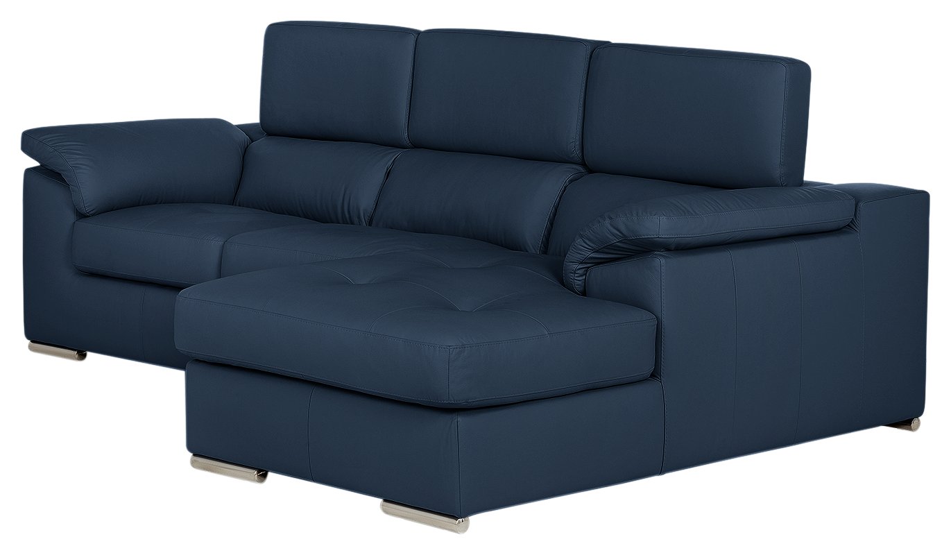 Argos Home Valencia Right Hand Leather Corner Sofa Reviews