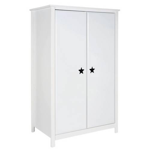 Buy Argos Home Stars 2 Door Short Wardrobe White Kids