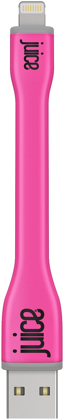 Juice USB to Lightning XS Sync/Charging Cable - Pink
