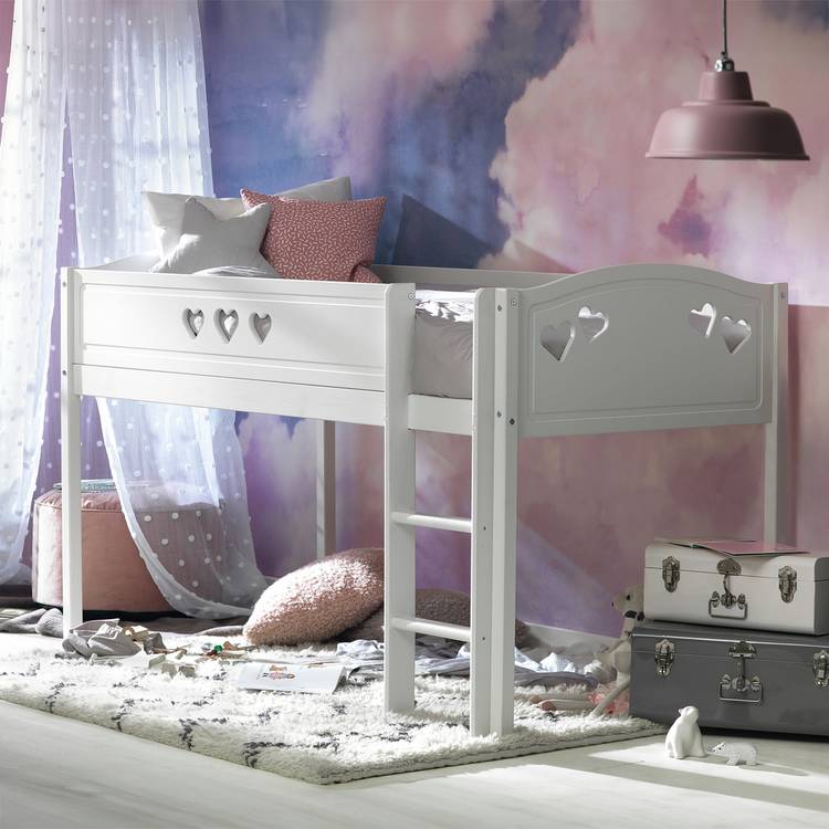 Argos Home Mia Mid Sleeper Bed Frame - White 0
