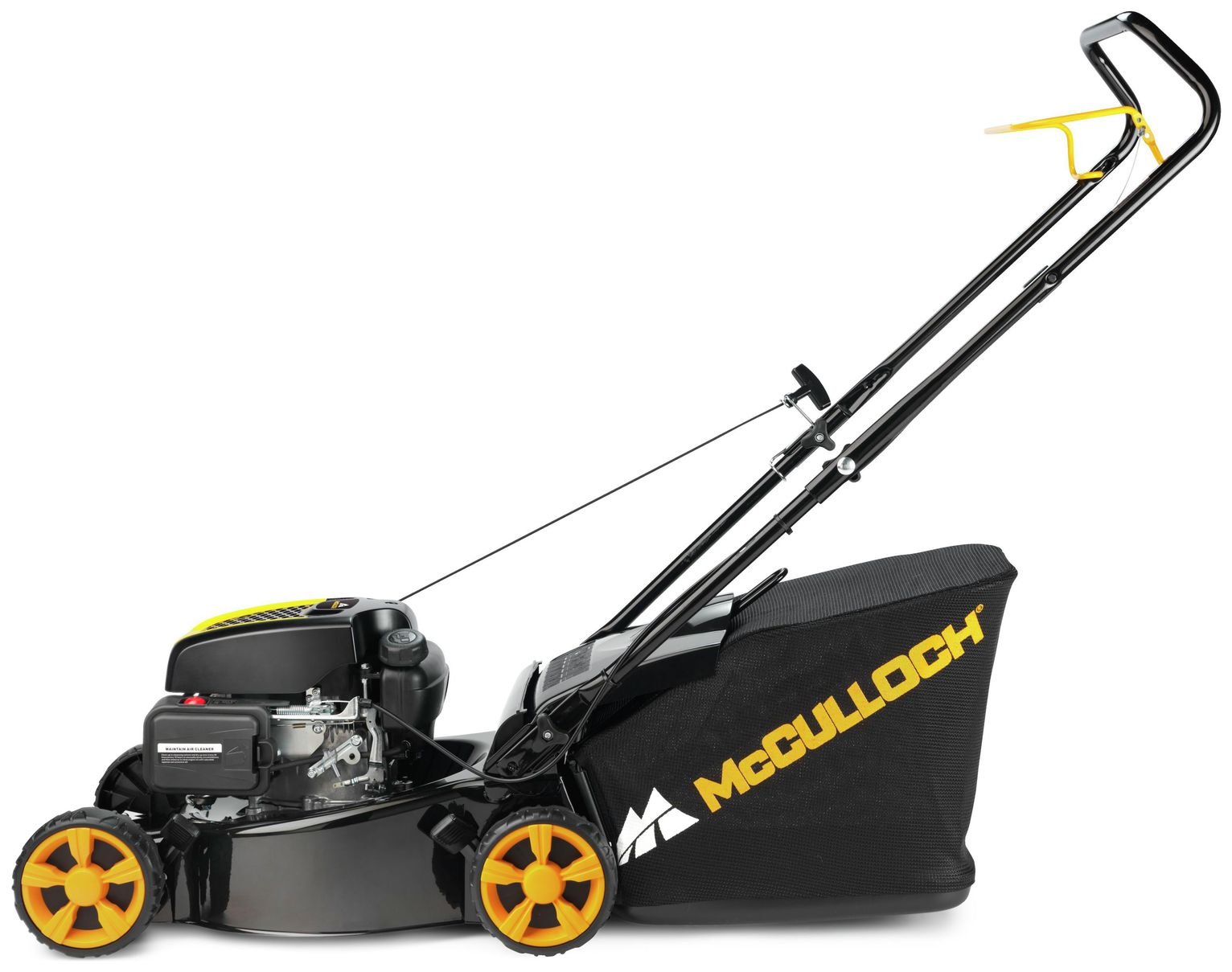 McCulloch M40 120 40cm Hand Push Petrol Lawnmower 120cc at Argos