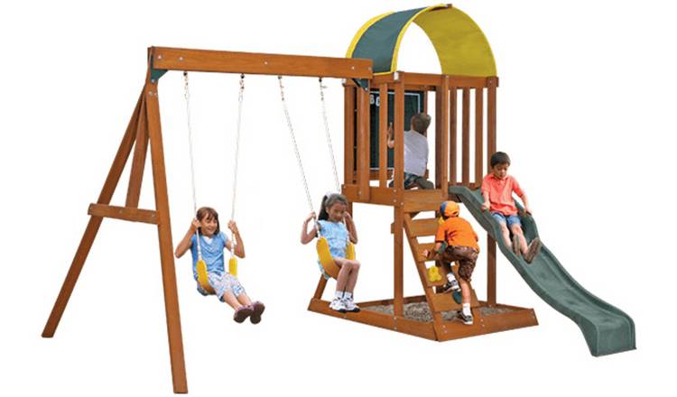 Argos swing outlet and slide