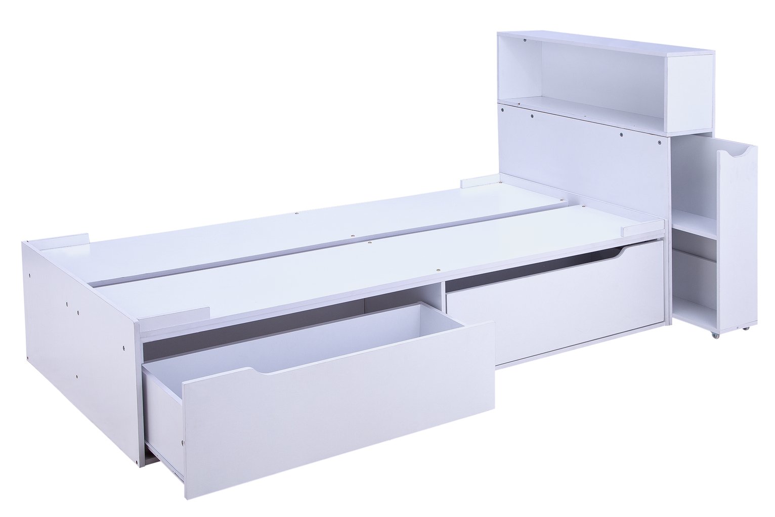 Argos Home Lloyd White Cabin Bed Frame & Storage Headboard Reviews