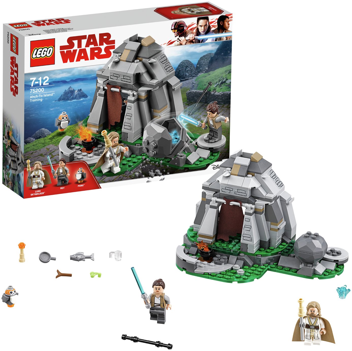 LEGO Star Wars AhchTo Island Training Building Set - 75200