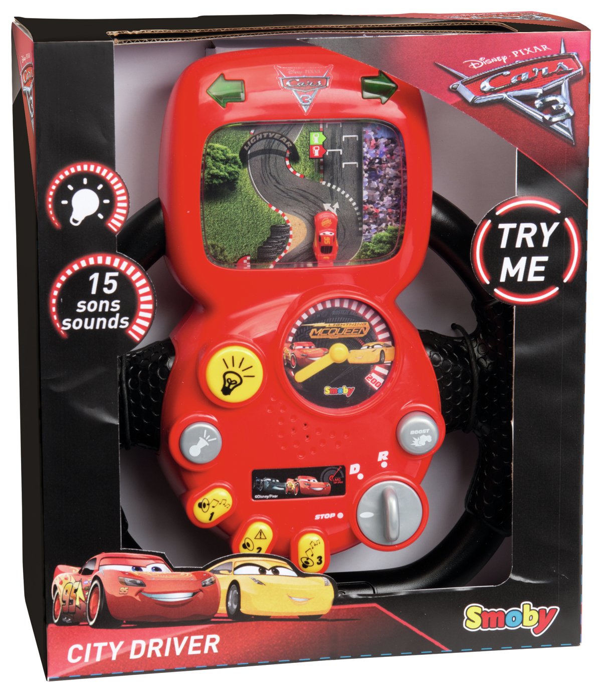 SMOBY Cars 3 Electronic Steering Wheel review