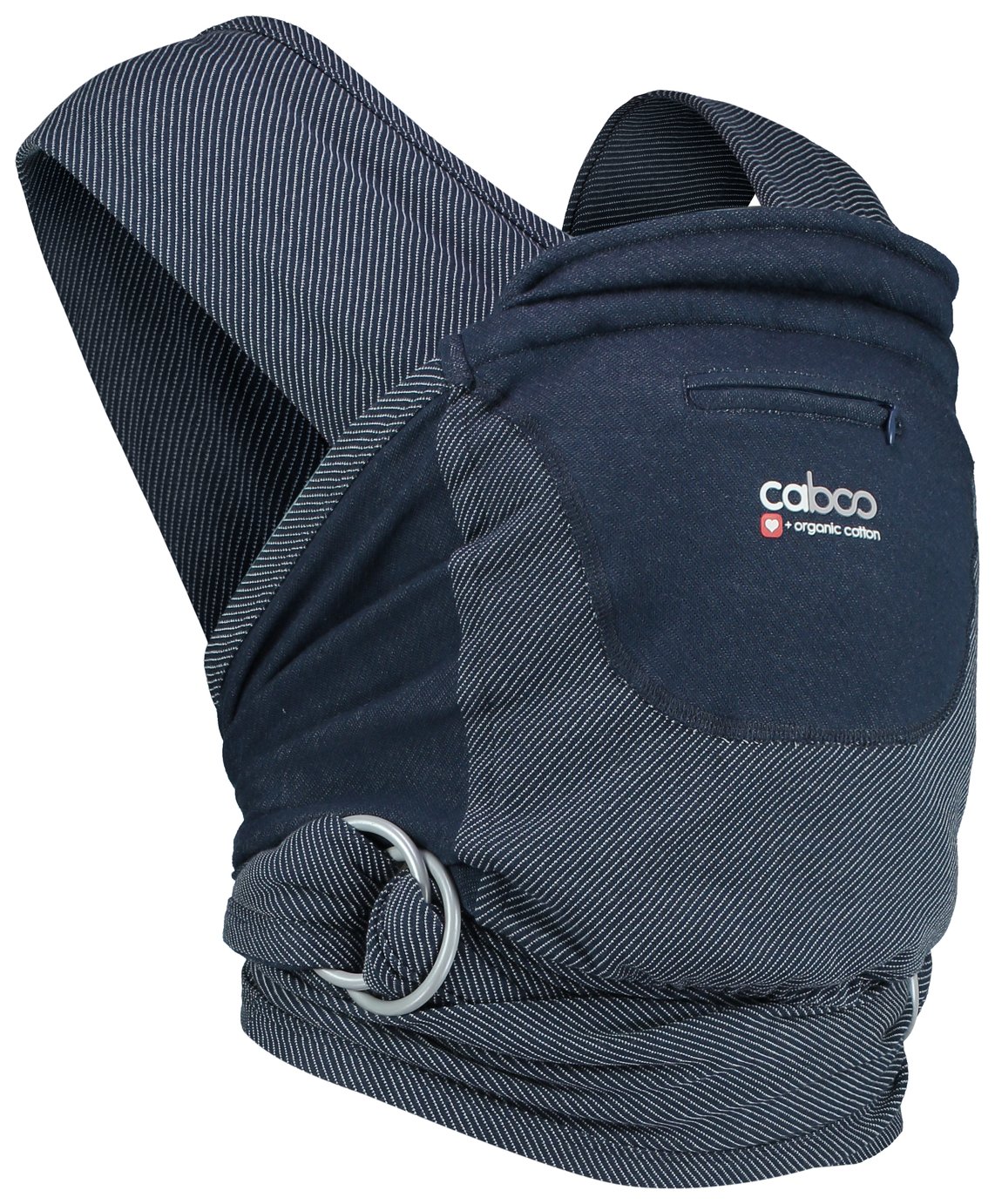 Caboo + Organic Stripe Newborn Baby Carrier Review