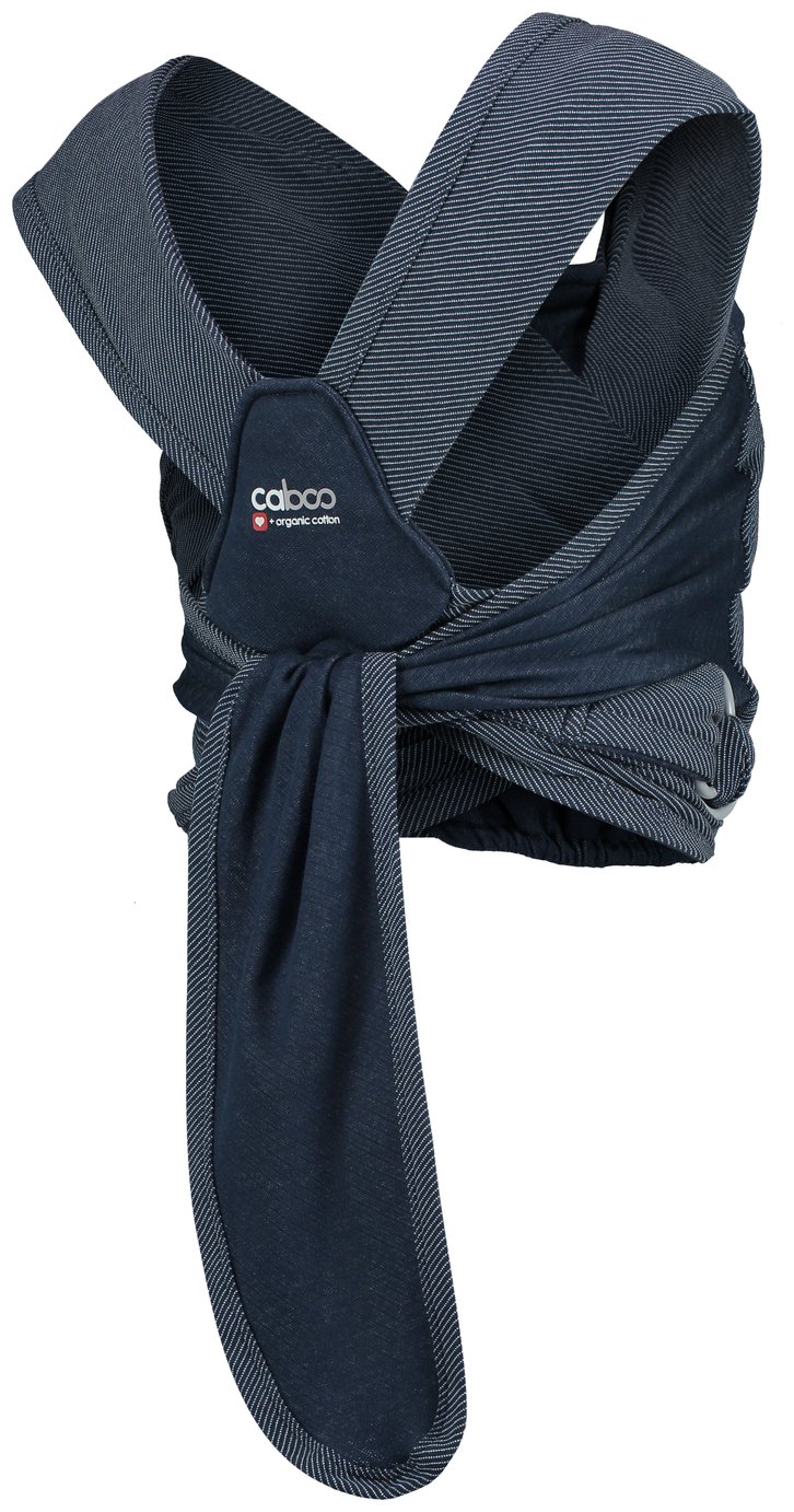 Caboo + Organic Stripe Newborn Baby Carrier Review