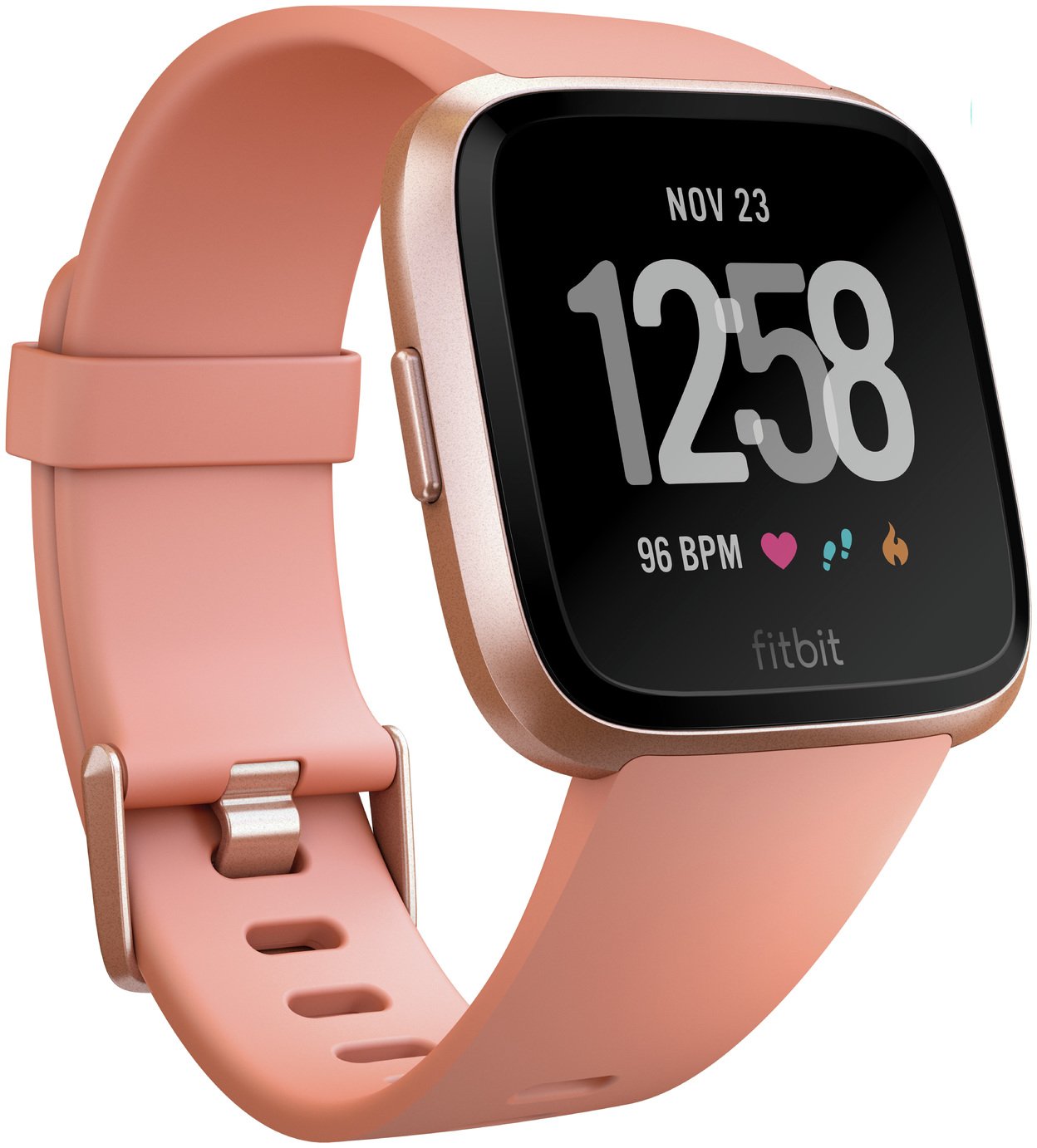 Fitbit Versa Smart Watch Rose Gold 8067344 Argos Price